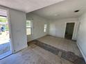 Empty living room with tiled floor at 2126 43Rd N Ave, St Petersburg, FL 33714