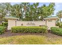 The Palms of Cortez Luxury Condominiums entrance sign at 4802 51St W St # 224, Bradenton, FL 34210