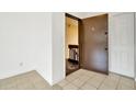 Interior condo entryway with tile floor at 603 N Keene Rd # P12, Clearwater, FL 33755