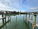 Calm waterway with private dock access, offering serene waterfront living at 12080 Capri S Cir # 102, Treasure Island, FL 33706