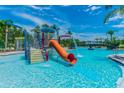 Fun community pool with water features for  at 20209 Merry Oak Ave, Tampa, FL 33647