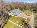 Two-story house with pool, detached shed, and large backyard at 3663 Berger Rd, Lutz, FL 33548