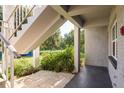 Outdoor patio area with green space views, perfect for relaxing at 1303 S Hercules Ave # 1, Clearwater, FL 33764
