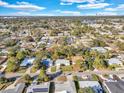 Extensive aerial view of a suburban neighborhood with lush trees, showcasing an expansive residential area at 2555 68Th S Ave, St Petersburg, FL 33712