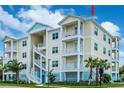 A beautifully designed condo building with private balconies and charming architectural details at 7611 34Th W Ave # 303, Bradenton, FL 34209