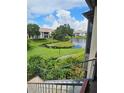 Scenic view of the pond and community from an elevated vantage point at 10263 Gandy Blvd # 2314, St Petersburg, FL 33702