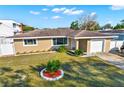 Well-maintained single-Gathering home featuring lush green lawn and inviting curb appeal at 1721 S Jefferson Ave, Clearwater, FL 33756