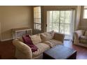 Cozy living room with large windows providing plenty of natural light at 5125 Palm Springs Blvd # 11306, Tampa, FL 33647