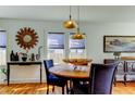 Cozy dining area with decorative lighting and stylish furnishings at 1208 E Giddens Ave, Tampa, FL 33603