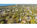 Aerial view of the property location, near downtown Dunedin and Blue Jays Stadium at 1157 Brook Rd, Clearwater, FL 33755