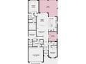 Detailed floor plan showcasing the layout of the home, including bedrooms, bathrooms, and living areas at 8092 Moonbeam Ave, Sarasota, FL 34241