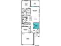 Floor plan featuring the owner's suite, great room, and study at 12233 New Tranquility Path, Venice, FL 34293