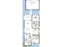 Detailed floor plan showcasing the layout with three-car garage, lanai, and owner's retreat at 28784 Rambutan Dr, Wesley Chapel, FL 33543