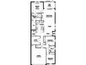 Detailed floor plan showcasing the layout of the home, including bedrooms, bathrooms, and living spaces at 12339 Hearts Ease St, Venice, FL 34293