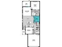 Detailed floorplan of the home, including a kitchen, lanai, and owner's suite at 6224 Timberdale Ave, Wesley Chapel, FL 33545