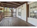 Cozy front porch with a covered roof, offering a relaxing outdoor space at 3307 Fox Ridge Blvd, Wesley Chapel, FL 33543