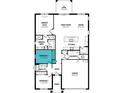 Here is the floorplan of the house with labeled areas, dimensions and layout at 5021 124Th E Ave, Parrish, FL 34219