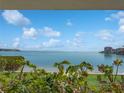 Stunning water view from the property, showcasing a peaceful waterfront scene at 5700 Escondida S Blvd # 306, St Petersburg, FL 33715