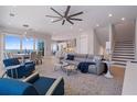 Spacious living area with ocean views and stylish furnishings at 2 4Th Ave, Indian Rocks Beach, FL 33785