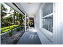 Front porch view of house, showing access to front door at 17734 1St E St, Redington Shores, FL 33708