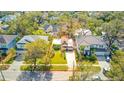 Aerial view of a charming house with a spacious green yard at 3912 W San Pedro St, Tampa, FL 33629