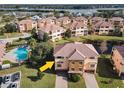 Luxury condo community with resort-style pool and water access at 1545 Citrine Trl, Tarpon Springs, FL 34689