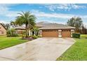 House with three-car garage and palm trees at 3414 Graycliff Ln, Brandon, FL 33511