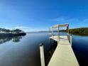 Private dock offering serene waterfront views at 1624 Sea Breeze Dr, Tarpon Springs, FL 34689