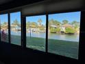 View of the water from inside the condo at 4555 Marine Pkwy # 103, New Port Richey, FL 34652
