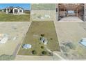 Expansive acreage showcasing the property, including home, barn, outbuildings, and fenced pastures at 15111 Peach Bloom Rd, Brooksville, FL 34614