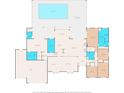 Detailed floor plan showcasing the home's layout, room dimensions, and overall design at 4603 Lake In The Woods Dr, Spring Hill, FL 34607