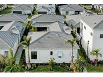 Aerial view of a house and surrounding neighborhood at 5910 Red Mangrove Ln, Bradenton, FL 34210