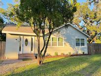 Charming single-story home with newly landscaped yard and updated facade at 1127 41St St, Sarasota, FL 34234