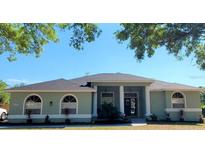 Beautiful single-story home with a neutral color palette and a large front yard at 13634 7Th Avenue Ne Cir, Bradenton, FL 34212