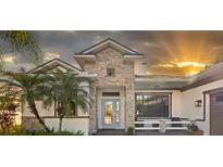 Stunning curb appeal! This home features stone accents and a welcoming front entry at 6305 Royal Tern Cir, Lakewood Ranch, FL 34202