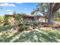 Charming ranch house with mature landscaping and brick driveway at 2531 Wilkinson Rd, Sarasota, FL 34231