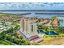 Luxury high-rise building with pool and waterfront views at 501 Haben Blvd # 303, Palmetto, FL 34221