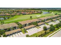 Aerial view of luxury homes and golf course at 5517 Palmer Cir # 101, Bradenton, FL 34211