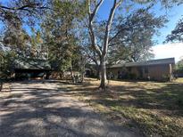 Ranch style home with a large yard and mature trees at 121 Christie Ave, Sarasota, FL 34232