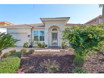 Charming single story home with a lush landscaped yard and a tile roof at 219 Heritage Isles Way, Bradenton, FL 34212