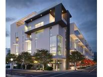 Modern building exterior with sleek design and landscaping at 1305 4Th St # 501B, Sarasota, FL 34236