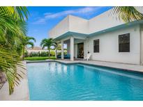 Inviting pool and patio area, perfect for outdoor entertaining at 5351 Moeller Ave, Sarasota, FL 34233