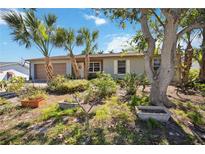 Ranch home with palm trees and a spacious yard at 1119 76Th Nw St, Bradenton, FL 34209