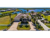 Luxury waterfront home with private dock and expansive views at 17557 Ohara Dr, Port Charlotte, FL 33948