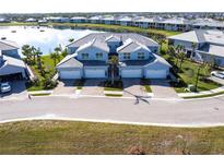 Luxury townhouses with lake views in a gated community at 14138 Poppy Field Loop # 4122, Punta Gorda, FL 33955