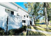 Exterior view of building 2 shows well-manicured lawn with healthy foliage at 7113 E Bank Dr # 7113, Tampa, FL 33617