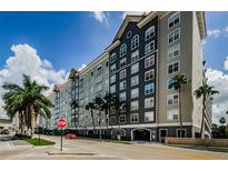 Modern high-rise building with street view and parking at 700 S Harbour Island Blvd # 722, Tampa, FL 33602