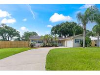 Beautiful ranch home with a large driveway and nicely landscaped lawn at 8402 Bedford Ln, Tampa, FL 33615