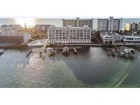 Luxury waterfront condo building with boat slips and stunning ocean views at 20001 Gulf Blvd # 501, Indian Shores, FL 33785