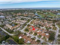 Property location shown via aerial view at 2267 Heron Cir, Clearwater, FL 33762